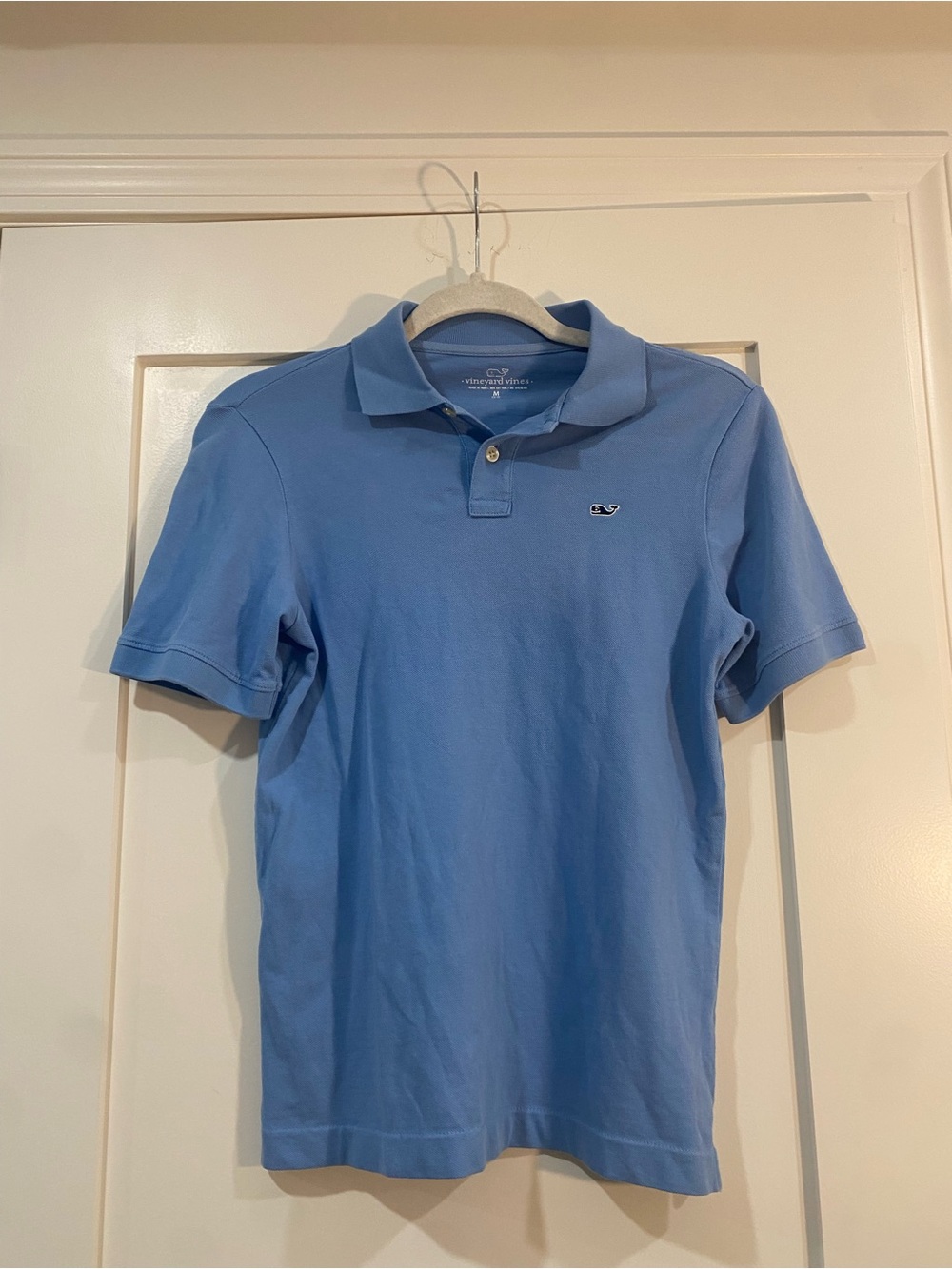Boys Vineyard Vines Light Blue Short Sleeve Polo